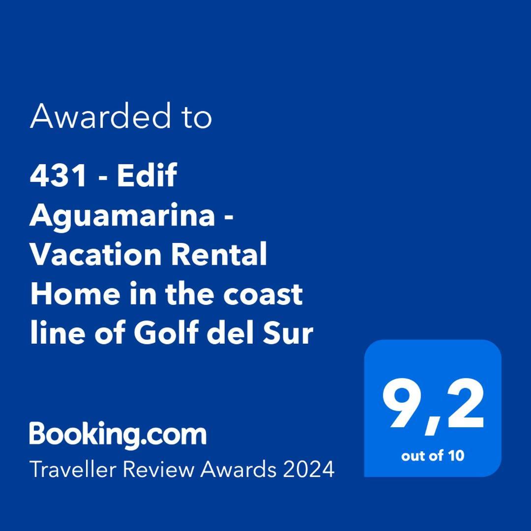431 - Edif Aguamarina - Vacation Rental Home In The Coast Line Of Golf Del Sur San Miguel de Abona Extérieur photo
